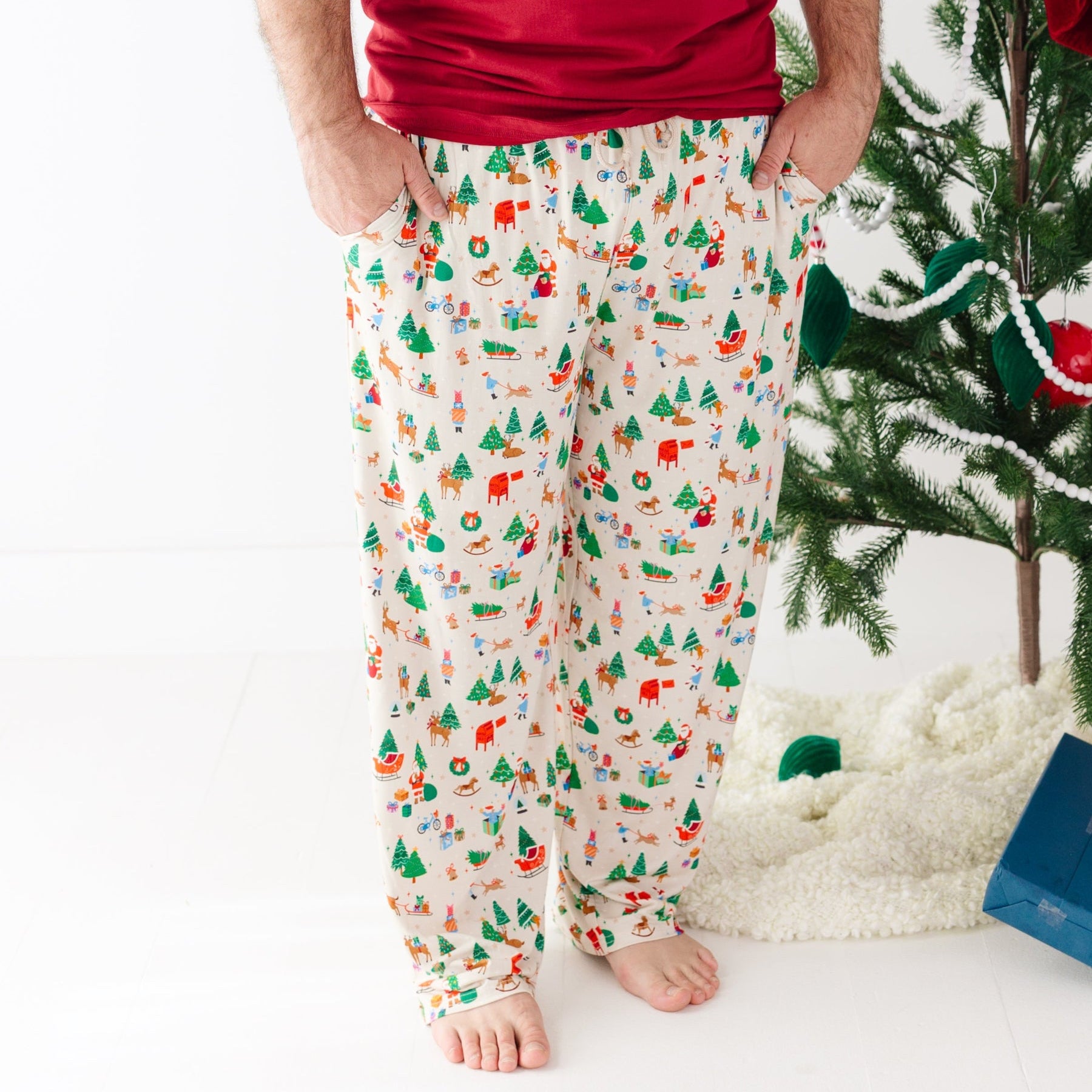 Santa's Workshop Men's Pants