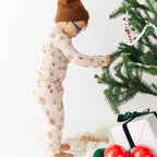 Gingerbread Small Ribbed Two-Piece Set