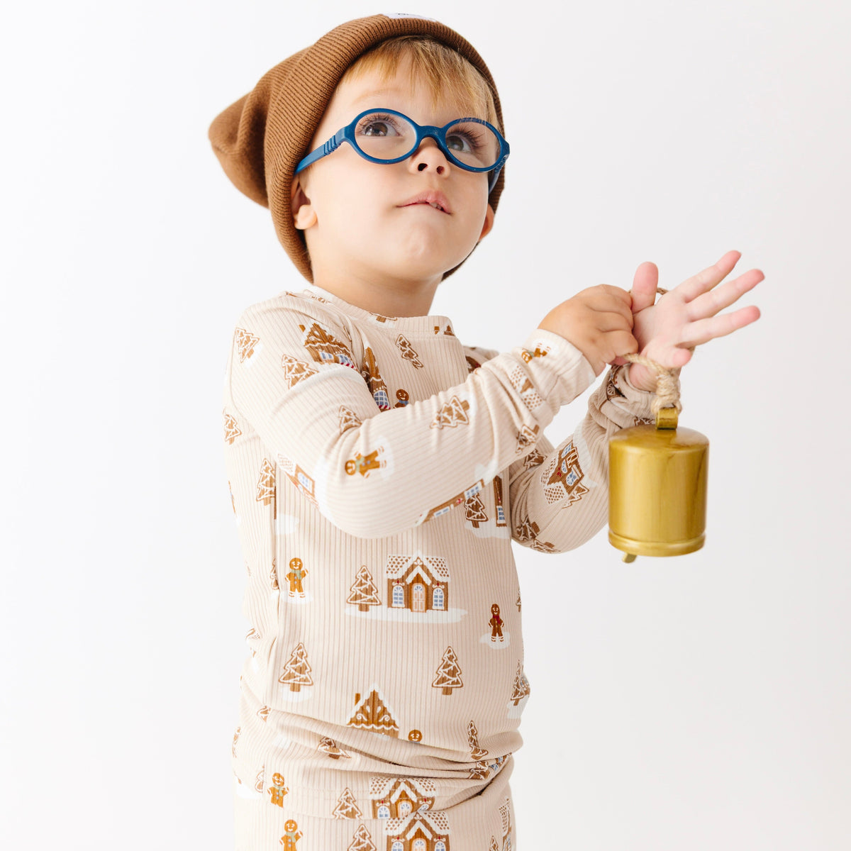 Gingerbread Small Ribbed Two-Piece Set
