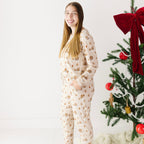 Gingerbread Small Ribbed Women's Pants