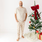 Gingerbread Small Ribbed Men's Pants