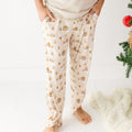Gingerbread Small Ribbed Men's Pants
