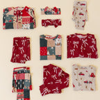 Patchwork Small Ribbed Two-Piece Set