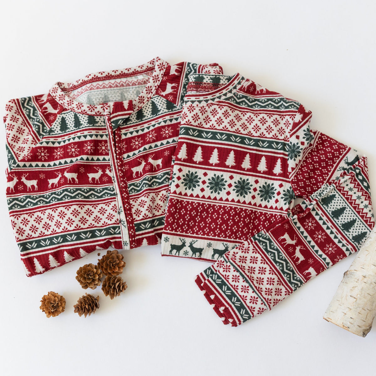 Christmas Sweater Stripe Small Ribbed Zip Romper