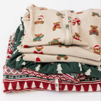 Christmas Sweater Stripe Small Ribbed Zip Romper