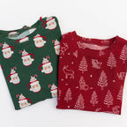 Santa Mug Small Ribbed Two-Piece Set