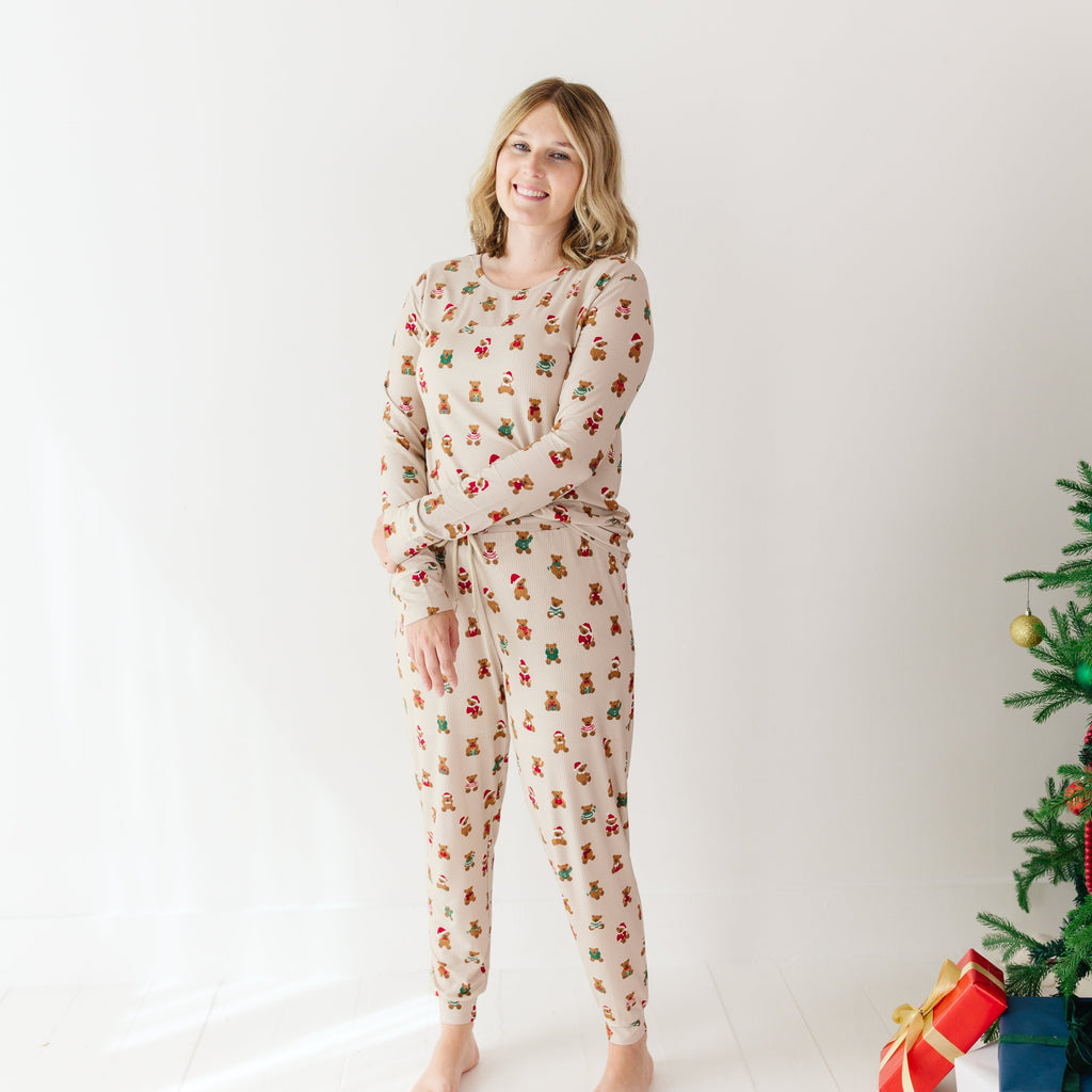 Teddy Bear Small Ribbed Women's Pants