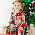 Patchwork Small Ribbed Zip Romper