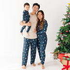 Snowmen Small Ribbed Men's Pants