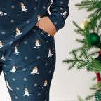 Snowmen Small Ribbed Women's Matching Set