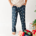Snowmen Small Ribbed Men's Pants