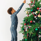 Nativity Blue Small Ribbed Two-Piece Set
