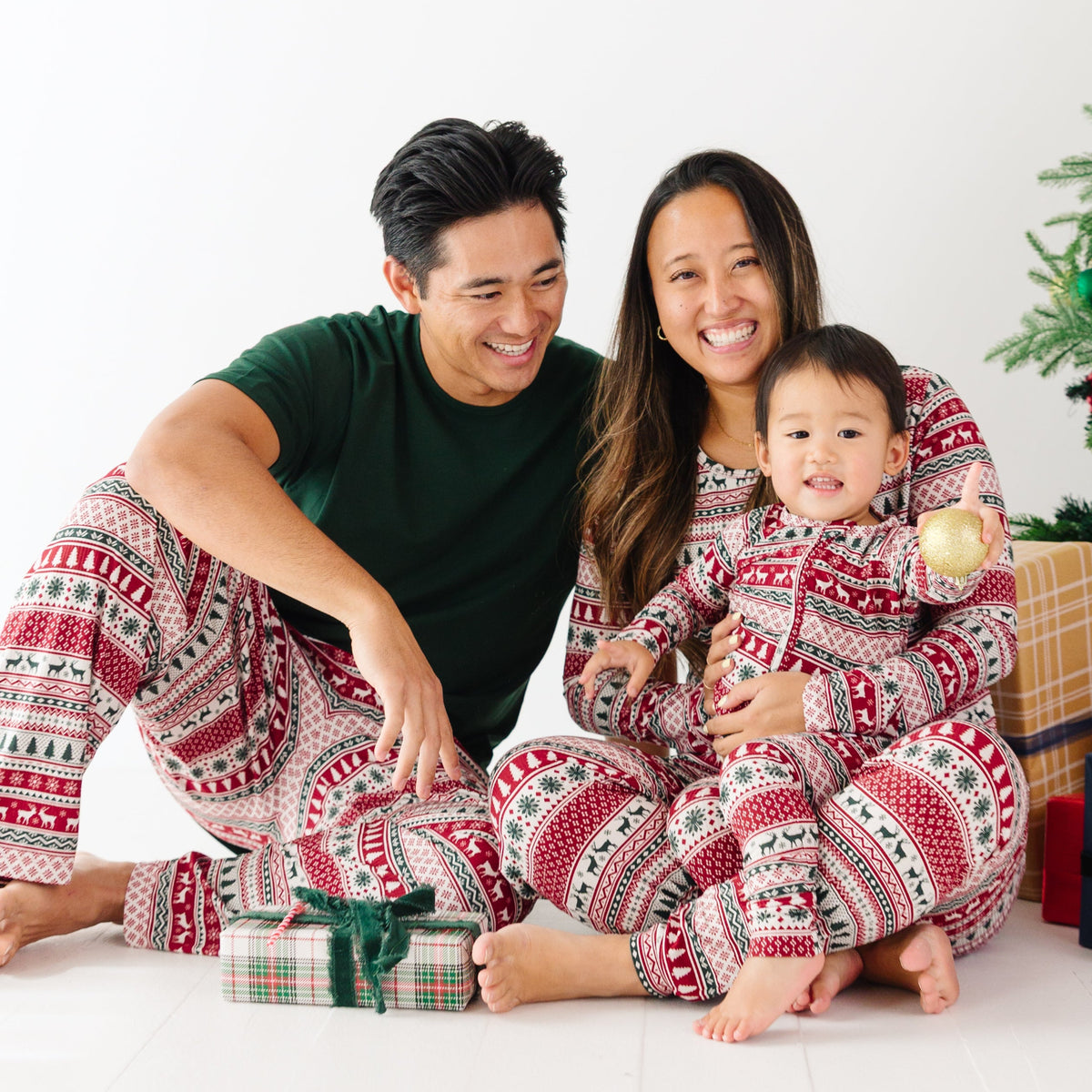 Christmas Sweater Stripe Small Ribbed Women's Pants