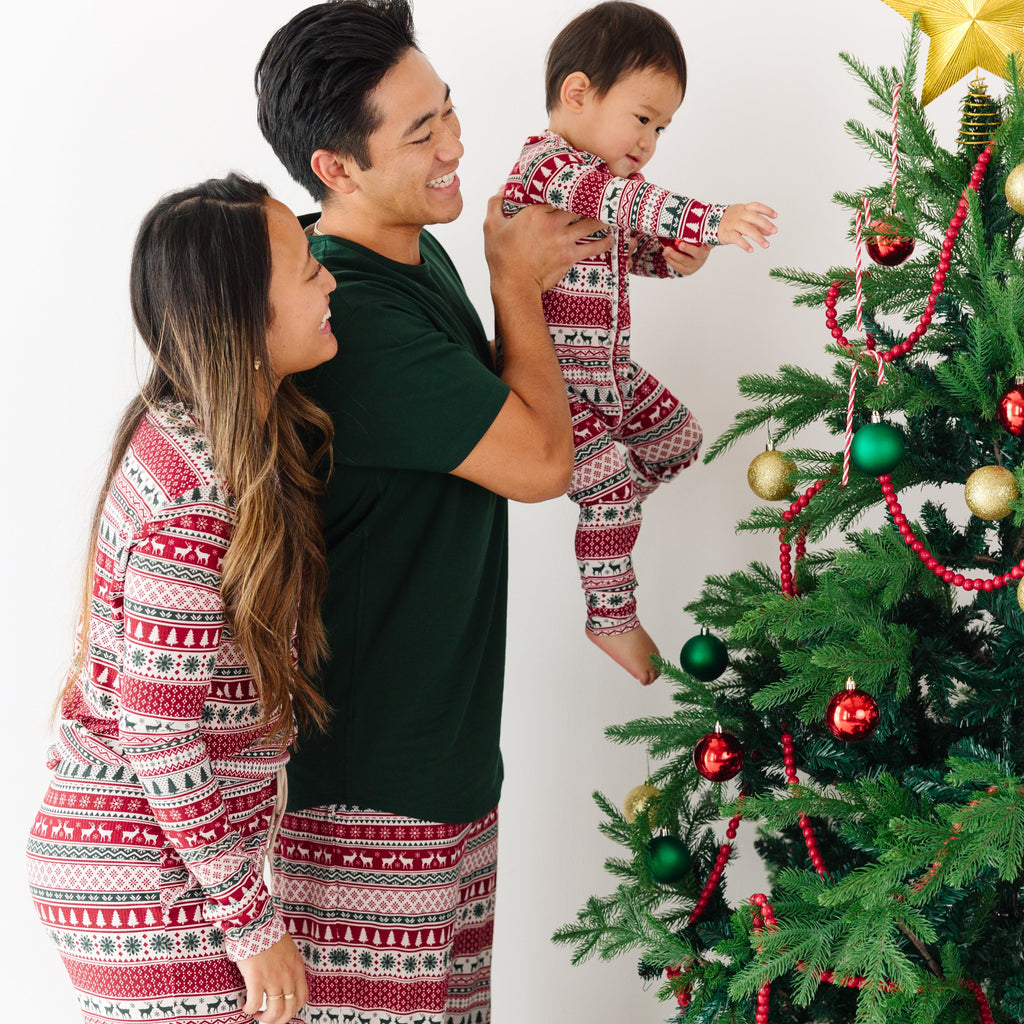 Christmas Sweater Stripe Small Ribbed Women's Pants