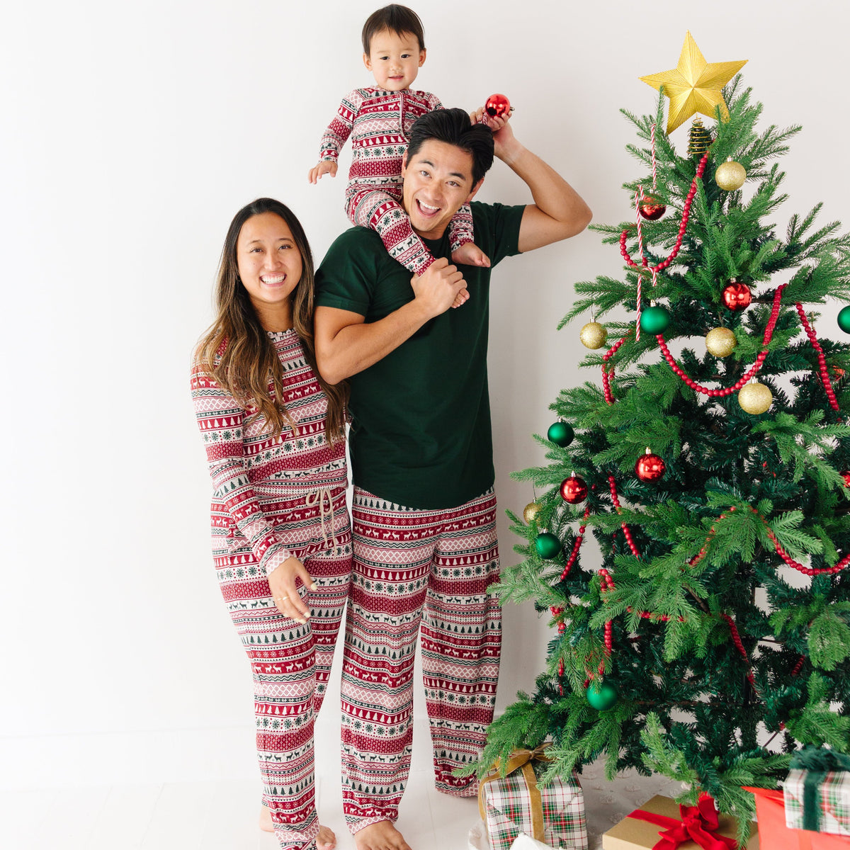 Christmas Sweater Stripe Small Ribbed Women's Pants