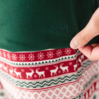 Christmas Sweater Stripe Small Ribbed Men's Pants