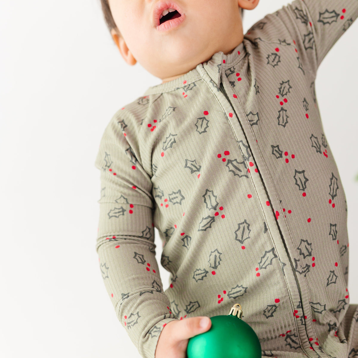 Holly Small Ribbed Zip Romper