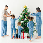 Snowflakes Small Ribbed Two-Piece Set