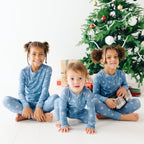 Snowflakes Small Ribbed Two-Piece Set
