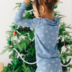 Snowflakes Small Ribbed Two-Piece Set