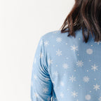 Snowflakes Small Ribbed Women's Matching Set
