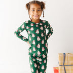 Santa Mug Small Ribbed Two-Piece Set