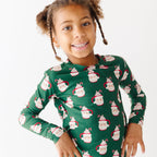 Santa Mug Small Ribbed Two-Piece Set