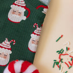 Santa Mug Small Ribbed Two-Piece Set