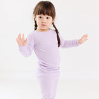 Lavender Small Ribbed Two-Piece Set