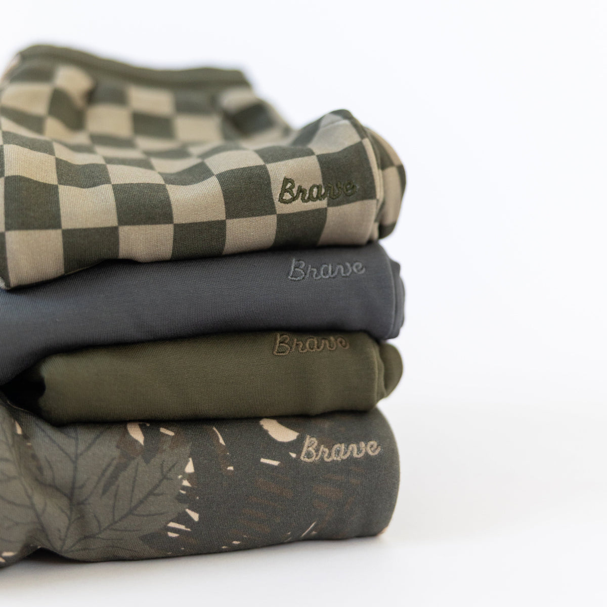 Woodland Camo Bamboo French Terry Joggers