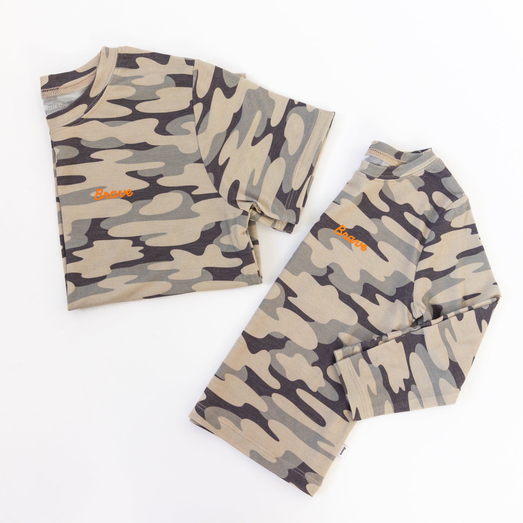 Camo With Neon Brave Shirt