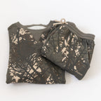 Woodland Camo Bamboo French Terry Pullover