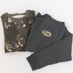 Woodland Camo Bamboo French Terry Pullover