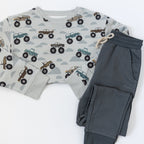 Monster Trucks Bamboo French Terry Pullover