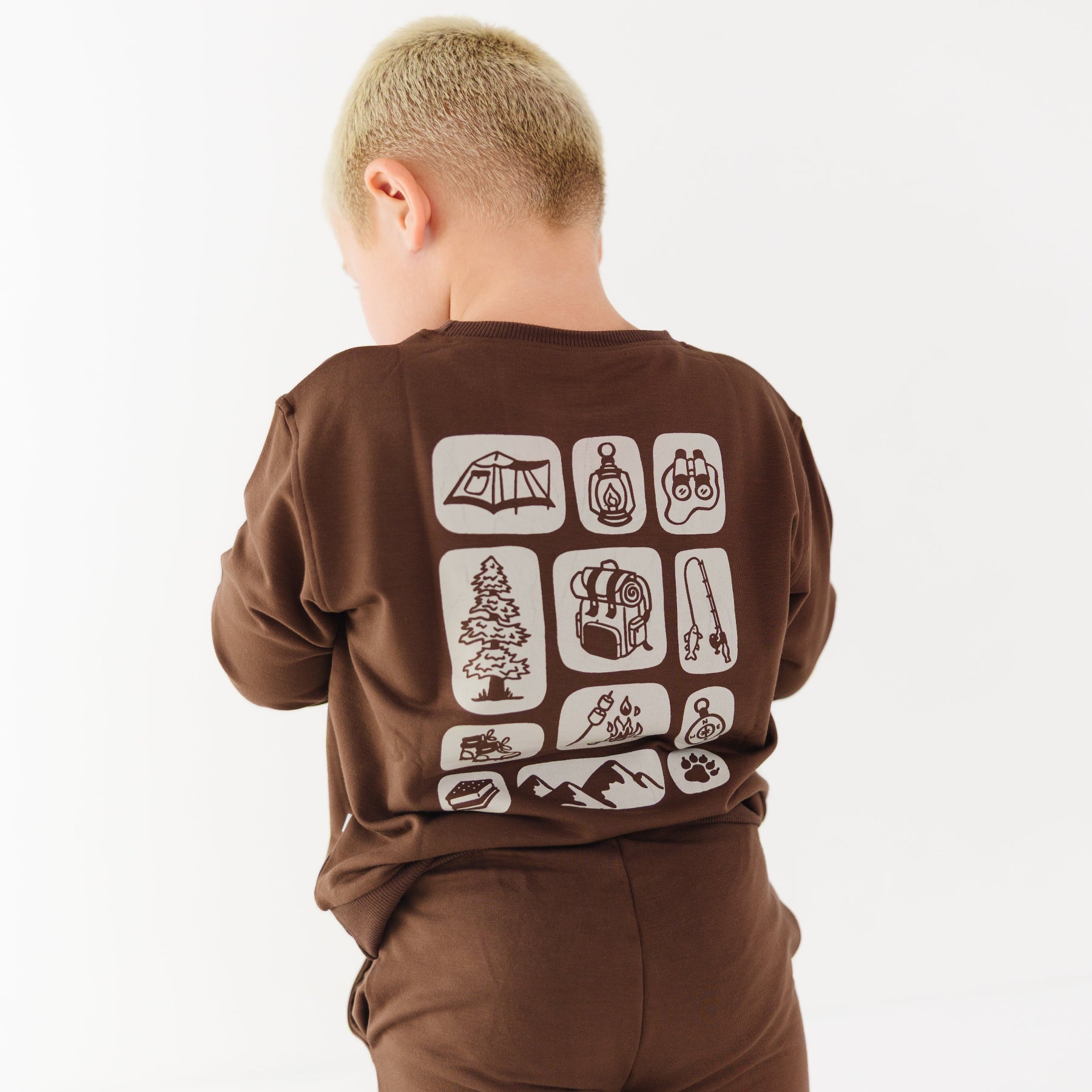 Gone Camping Bamboo French Terry Pullover