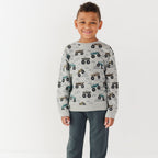 Monster Trucks Bamboo French Terry Pullover