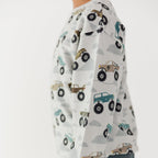 Monster Trucks Bamboo French Terry Pullover