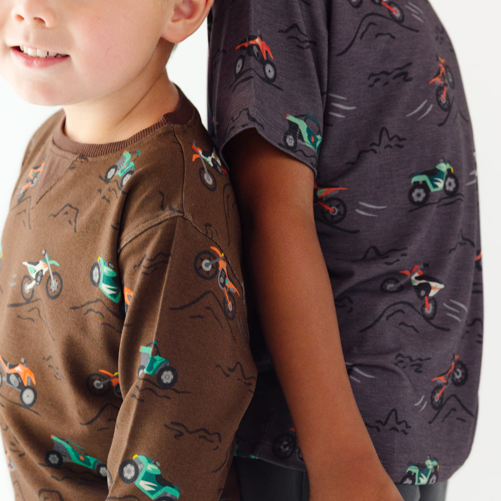 Little Riders Bamboo French Terry Pullover