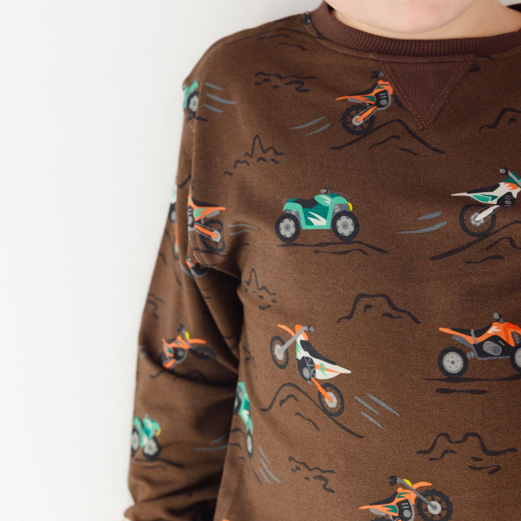 Little Riders Bamboo French Terry Pullover
