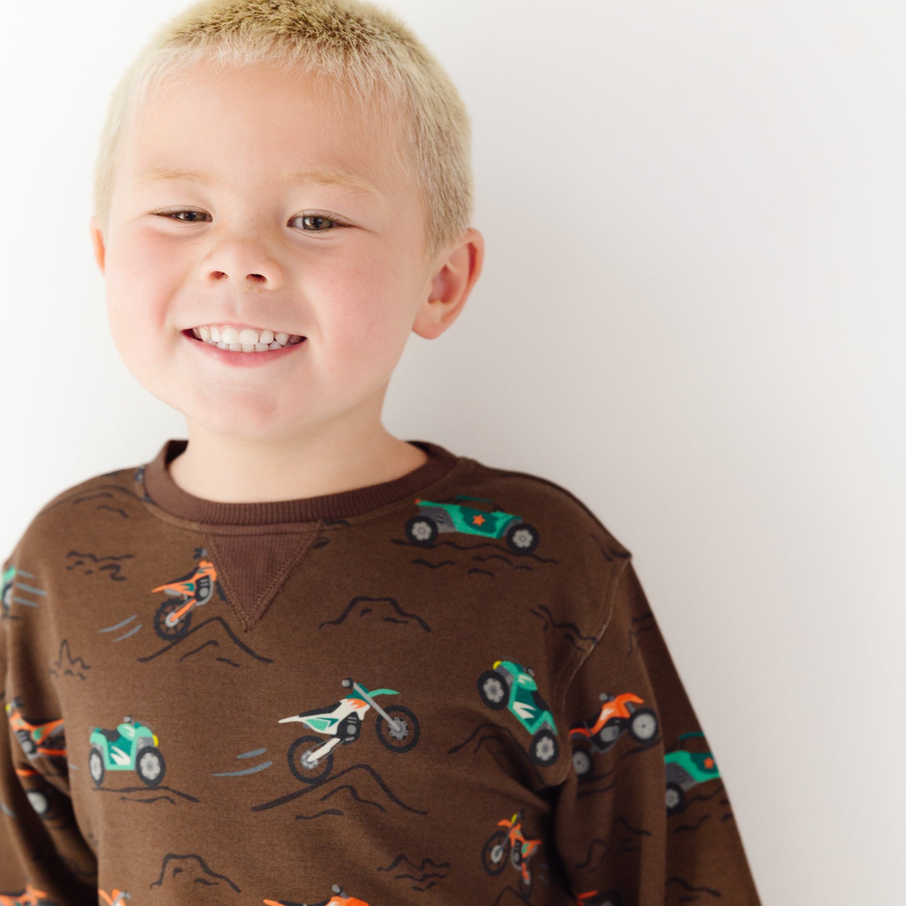 Little Riders Bamboo French Terry Pullover