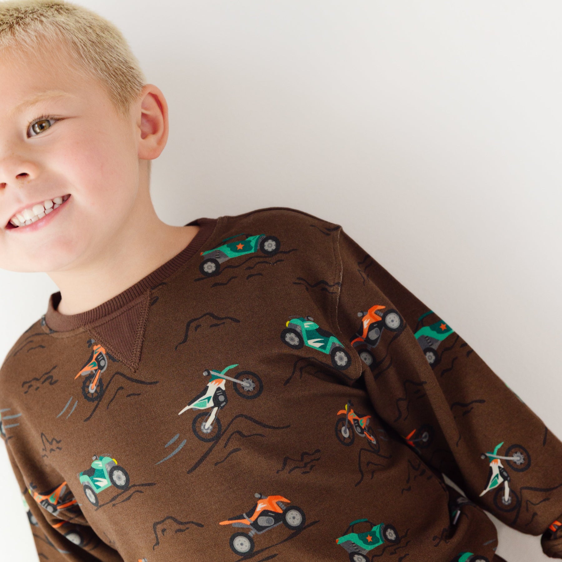 Little Riders Bamboo French Terry Pullover