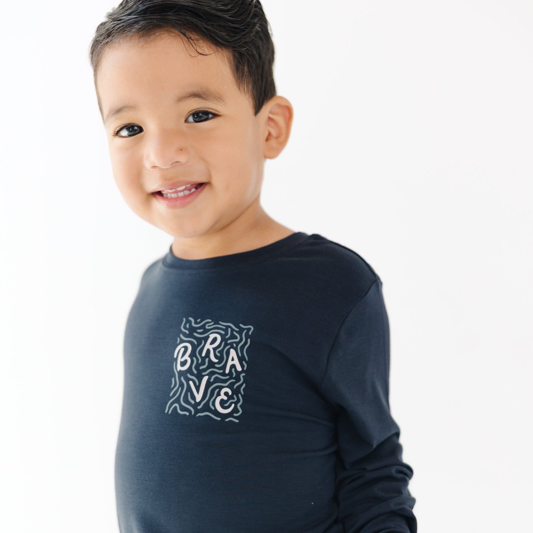 Brave Squiggles Long Sleeve Shirt