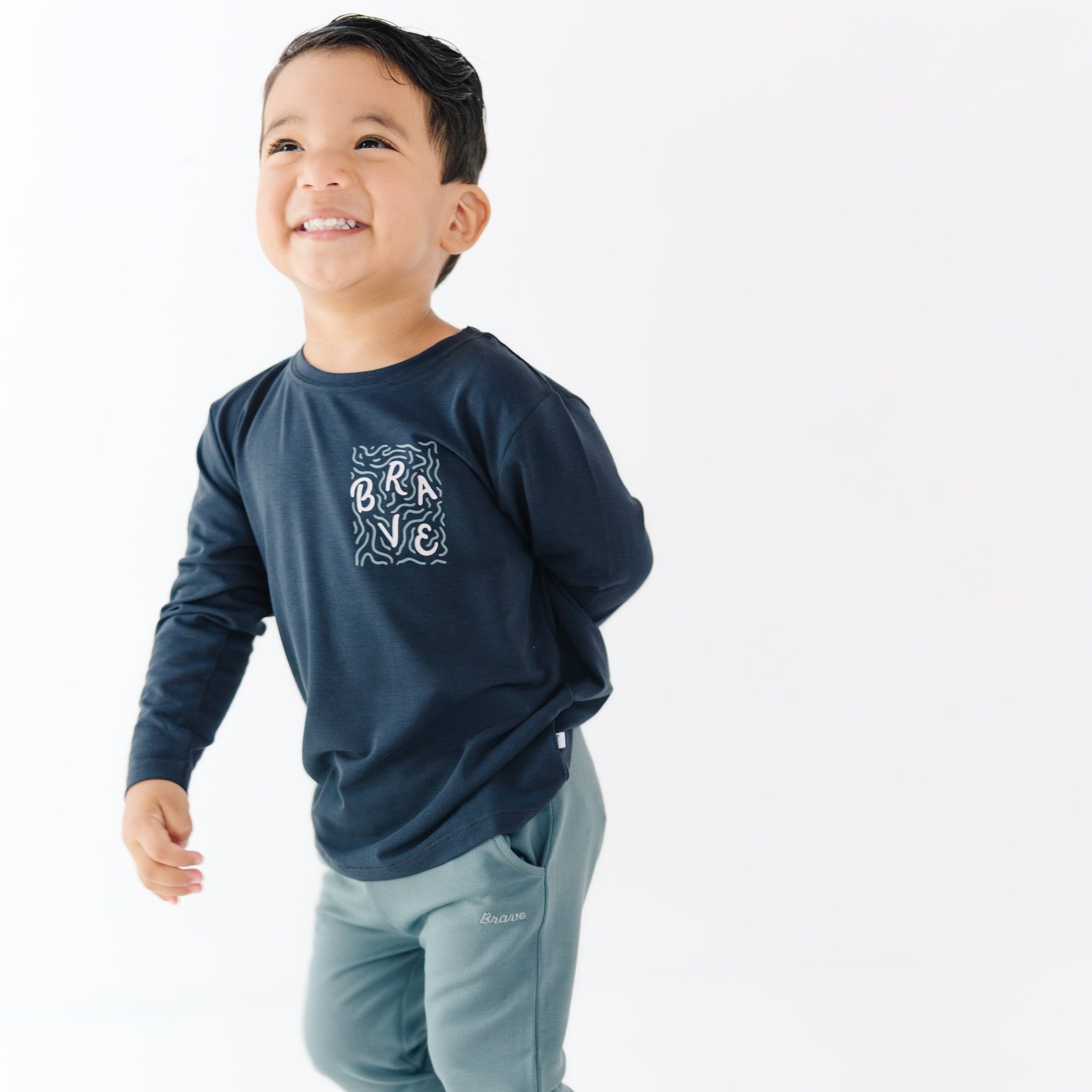 Brave Squiggles Long Sleeve Shirt