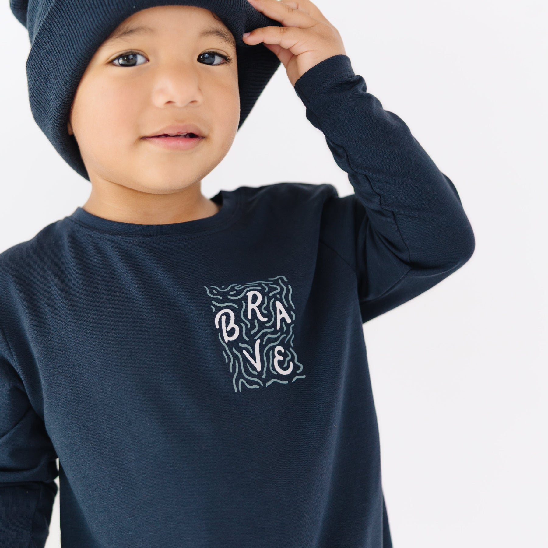 Brave Squiggles Long Sleeve Shirt