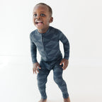 Triangles Small Ribbed Zip Romper