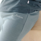 Slate Blue Bamboo French Terry Joggers
