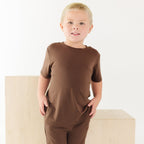 Dark Brown Solid Shirt