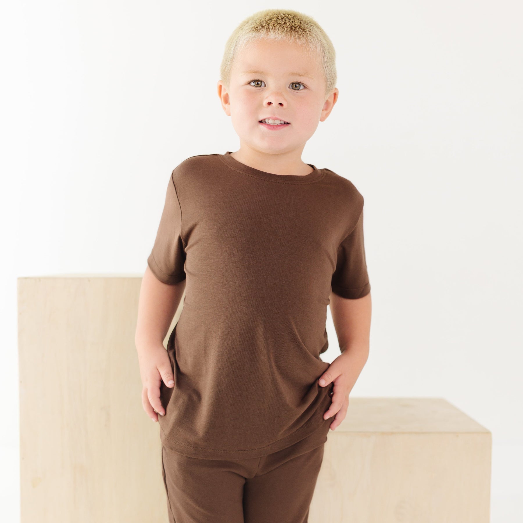 Dark Brown Solid Shirt