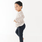 Jet Black Bamboo French Terry Joggers