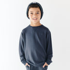 Dark Navy Knit Beanie